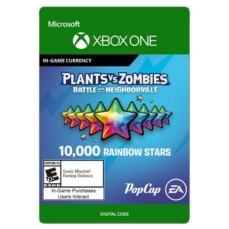 Plants Vs. Zombies Battle For Neighborville 10000 Rainbow Stars - Xbox One [Digital]