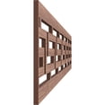 thumbnail image 3 of Ekena Millwork 46 5/8"W x 8"H x 3/8"T Tulum Fretwork Moulding, Walnut, 3 of 13