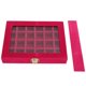thumbnail image 1 of Caja de exhibición de joyas, caja de exhibición de joyas profesional de 24 rejillas Caja de exhibición de joyas Caja de exhibición de joyas Funcionalidad versátil, 1 of 14