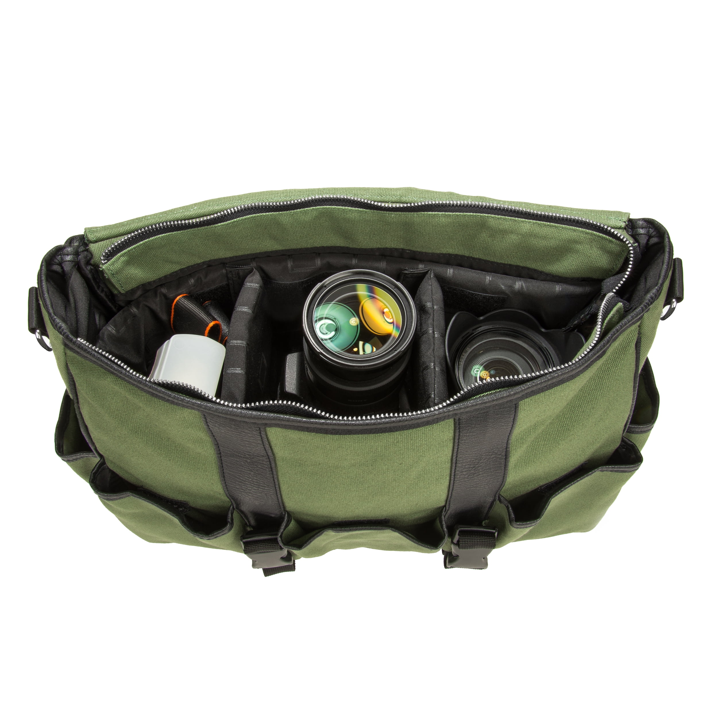 Water Repellent Professional Camera Messenger Shoulder Bag for DSLR and SLR Cameras