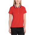 thumbnail image 2 of Tommy Hilfiger Heritage Stripe Polo para Mujer, Rojo, X-Large Tommy Hilfiger Polo, 2 of 2