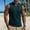 Green, variant on Men's Ribbed Knit Sleeveless Tank Top, Lace up Stand Collar Casual Athletic Vest, Stretch Slim Fit Fashion Summer Beach Shirt White