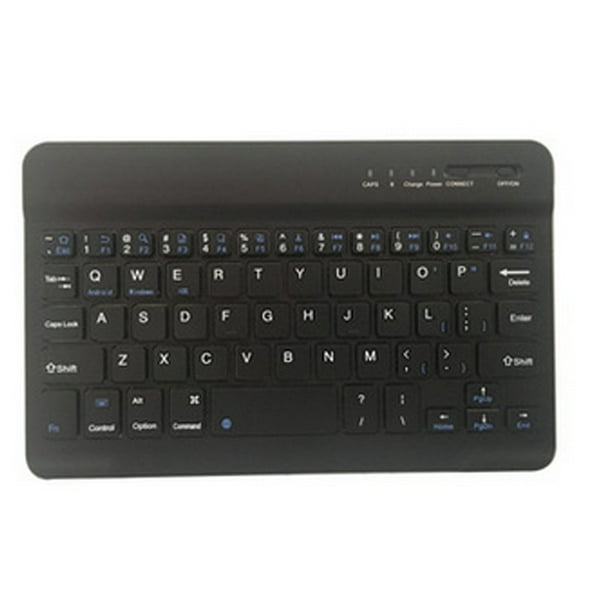 Mini teclado inalámbrico portátil de 7 pulgadas con Bluetooth 3.0, tableta, computadora portátil, teléfono inteligente, teclado universal Methold EL1183-01B