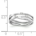 thumbnail image 3 of SS White Ice .03ct. Diamond Ring Size 7, 3 of 3