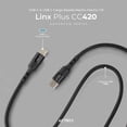 thumbnail image 2 of Cable ACTECK LINX PLUS CC420 USB C a USB C 1 Metro Negro AC-934855, 2 of 5
