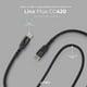 thumbnail image 2 of Cable ACTECK LINX PLUS CC420 USB C a USB C 1 Metro Negro AC-934855, 2 of 5