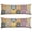 Nordic Sty, variant on Nordic Style Floral Body Pillow Cover 20x54 - Long Pillow Case with Invisible Zipper - Bohemian & Vintage Patterns - Breathable Maternity Pillowcase