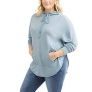 Poof Junior's Plus Long Sleeve Hoodie Wi