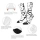 thumbnail image 4 of Balery Hand Drawn Snake Calcetas Largas con Estampado para Hombre y Mujer – Suaves y Transpirables, Talla Única (US 5-11), 4 of 6