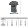 thumbnail image 5 of Coolnut Men's T Shirt Odor Protection Short, Vintage Eiffel Tower Mens Short Sleeve Tees, Grey Crew-Neck Casual Tee Shirts, L, 5 of 6