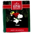 thumbnail image 2 of 1992 Snoopy and Woodstock (Frosty Friend) Hallmark Keepsake Christmas Tree Ornament - QX5954, 2 of 2