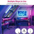 thumbnail image 4 of 119 RGB LED Light Wand 360°RGB Video Wand Stick for Photography 2600mAh Built In Rechargable Cube Light, 2500 9000K Dimmable Camera Light W LCD, 4 of 8