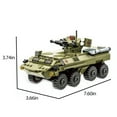 thumbnail image 6 of HI-REEKE Tank Building Block Set BTR-4 Infantry Fighting Vehicle Model Building Kit ABS Toy Kid Adult, 6 of 7
