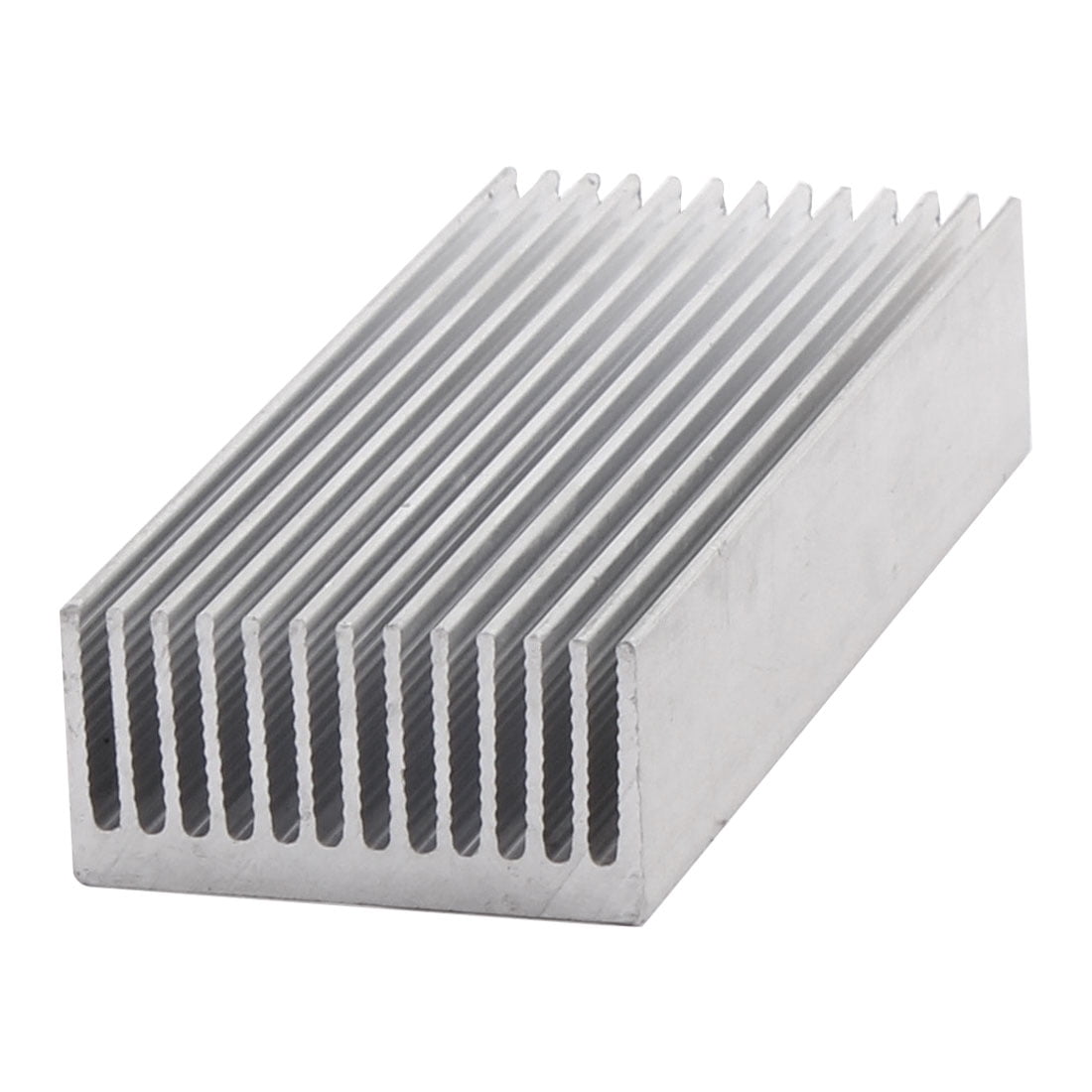 100mm x 40mm x 20mm heat diffuse dissipate cooling fin heatsink silver