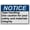 Warning Sign 2, variant on Tape Handling Caution Sign, Industrial Material Handling Caution Sign 8"x12" UV Resistant for Indoor Outdoor Warehouse Workplace