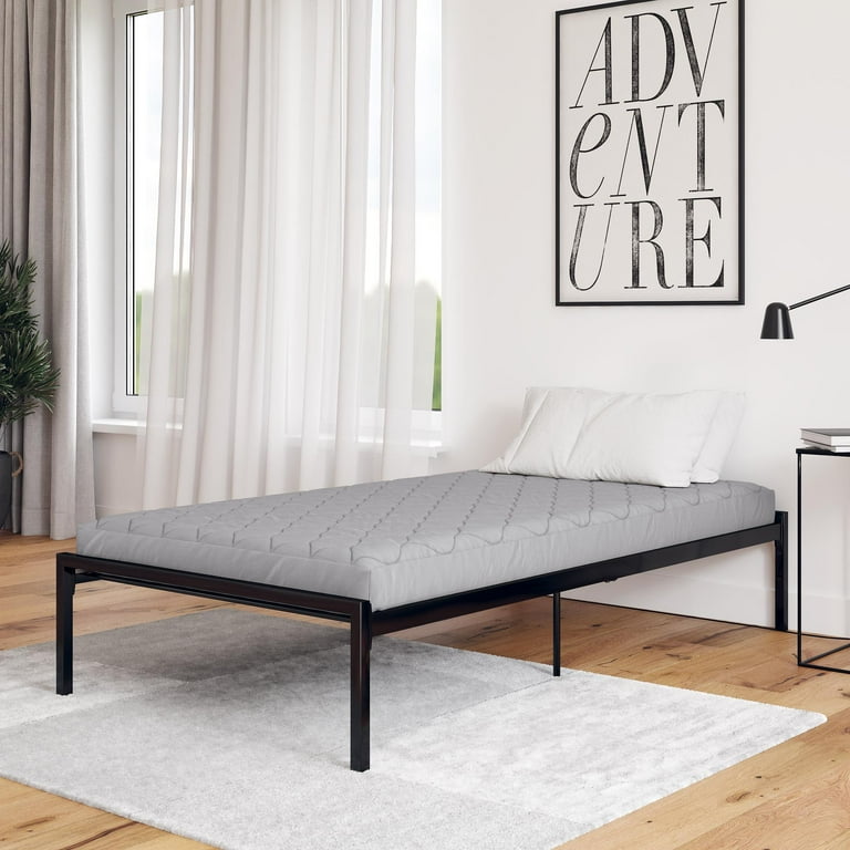 Twin size 6 inch memory foam mattress comfort polyester quilted tight sleeplace discount