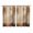 Black Mocha Brown, variant on Brown Forest Kitchen Curtains Small Short 39 Inch Length, Mysterious Rustic Farmhouse Tree Grommet Top Bedroom Living Room Curtains, Light Filtering Cafe Curtain Drapes 2 Panels Set 55''x39''