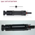 thumbnail image 3 of 1Pcs Solar Panel Cable Blocking Diode Waterproof Connector Compatible, 3 of 4