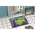 thumbnail image 4 of Carolines Treasures DAC1688JMAT 24 x 36 in. Unisex Jersey Violet in Watercolor Indoor or Outdoor Mat, 4 of 5