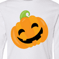 thumbnail image 4 of Inktastic Halloween Pumpkin Long Sleeve Youth T-Shirt, 4 of 5