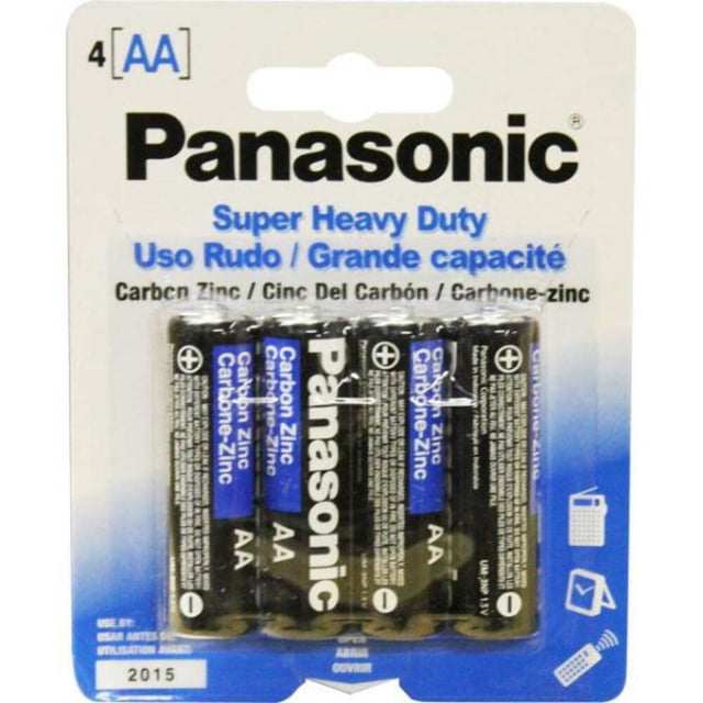 Batería AA Panasonic DDI 2328029, paquete de 4