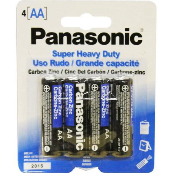 Batería AA Panasonic DDI 2328029, paquete de 4