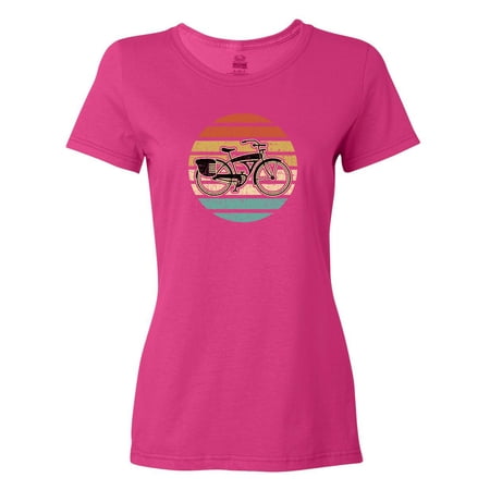 Inktastic Cycling Vintage Bicycle for Cyclist Women s T-Shirt price history on PriceWatchPro