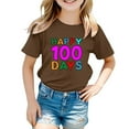 thumbnail image 2 of MZXELPRJD 100 Days of School Shirt for Boys Girls Funny Kindergarten Shirts Happy 100 Day of School Celebration Gifts Toddler Short Sleeve Graphic Tee Tops, 2 of 8