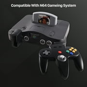 Luxmo 2.4 GHz Wireless Controller for N64 Console , Switch, PC, MacOS, Retropie, Raspberry Pi and Other USB Devices