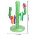 thumbnail image 3 of 1 Ensemble de Décor de Cactus Simulé en PVC (Vert), 3 of 5