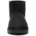 thumbnail image 5 of BURUDANI Women's Winter Warm Snow Boots Classic Slip On Ankle Snow Boots DSB214 BLACK Size 8, 5 of 6