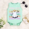 thumbnail image 6 of sususu Newborn Baby Girl Halloween Outfit Infant Romper Long-Sleeve Bodysuit(Green,3-6 Months), 6 of 7
