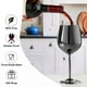 thumbnail image 4 of Juego de 4 copas de vino de acero inoxidable WOTOR, 530 ml, color negro, 4 of 6