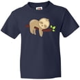 thumbnail image 3 of Inktastic Cute Sloth Sleeping On Tree Branch, Lazy Sloth Youth T-Shirt, 3 of 5