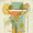 Abstract Martini Cocktail, variant on UXIEQU Gold Leaf Canvas Wall Art Print 15.75x11.81 Inches
