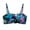 Multicolour, variant on EliteGoogv Bandeau Bikini Top For Women Removable Straps Tube Swimsuit Top Summer Beach Pool Swimwear Multicolour
