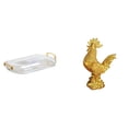 thumbnail image 1 of Bandeja organizadora rectangular nórdica para tocador, ideal para comedor, oficina, hogar o dormitorio. Incluye figura de gallina, decoración Feng Shu, 1 of 8