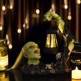 thumbnail image 2 of Adorno Calavera Aterradora Esqueleto Fantasma Resina Halloween para La Habitación Del, 2 of 9
