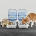 thumbnail image 2 of Automatic Cat Feeder and Water Dispenser in Set for Small Medium Dog Pets Puppy Kitten Big Capacity 1 Gallon, 2 of 6