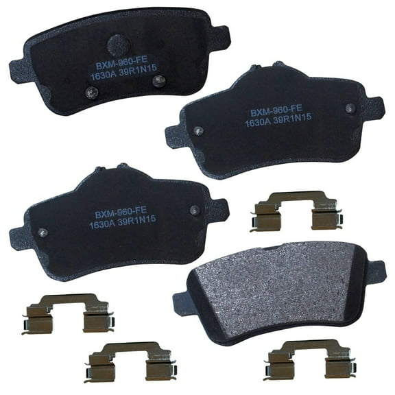 Bendix Brakes Disc Brake Pad Set Fits select: 2017-2019 MERCEDES-BENZ GLS, 2016-2019 MERCEDES-BENZ GLE COUPE