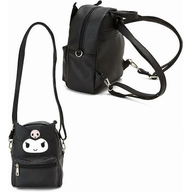 Anime Doll Cosplay Light Black Bag Kawaii Mini Backpack Cute Cosplay Backpack Girl Doll Handbag (Black)