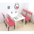 thumbnail image 4 of Red Flowers Chair Covers for Dining Room Set of 4 Stretch Printed Chair Protectors Covers, Removable and Washable, 4 of 6