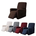 thumbnail image 2 of facefd Elastic Recliner Sofa Cover Non Slip Soft Armchair Slipcover White, 2 of 9