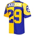 thumbnail image 3 of Men's Mitchell & Ness Eric Dickerson Royal/Gold Los Angeles Rams 1984 Split Legacy Replica Jersey, 3 of 4
