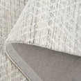 thumbnail image 6 of SAFAVIEH Abstract Dania Diamond Area Rug, Silver/Ivory, 5' x 8', 6 of 11