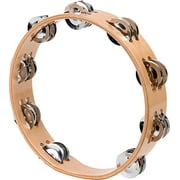 KC Tambourine Round Wooden Natural Color 24cm TW-24/18