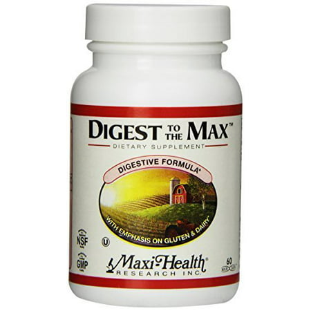 Maxi Digest santé aux enzymes digestives Max, 60 par Count Maxi - Santé