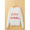 thumbnail image 4 of Ushdele Hello Pumpkin Sweater: Soft Viscose, Warm & Chic!, 4 of 8