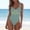 Mint Green, variant on Women's "Team Bride" One-Piece Swimsuit, Sleeveless Scoop Neck Bridal Party Bathing Suit, Plus Size Friendly Beachwear, 6 Colors, S-XXL