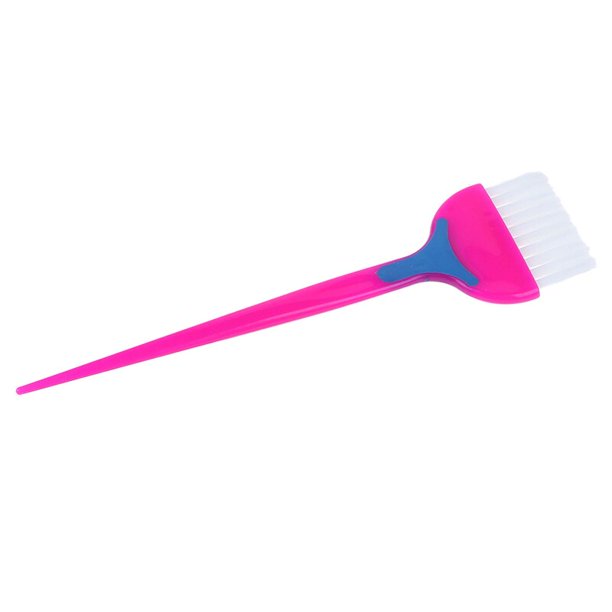 Uds tinte para el cabello de barbero cepillo para el cabello colorido profesional mango de PP resina ambiental Natural peine esponjoso peluquería Gao Jinjia LED